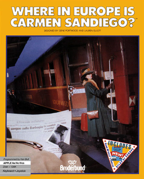 Where in Europe is Carmen Sandiego?
